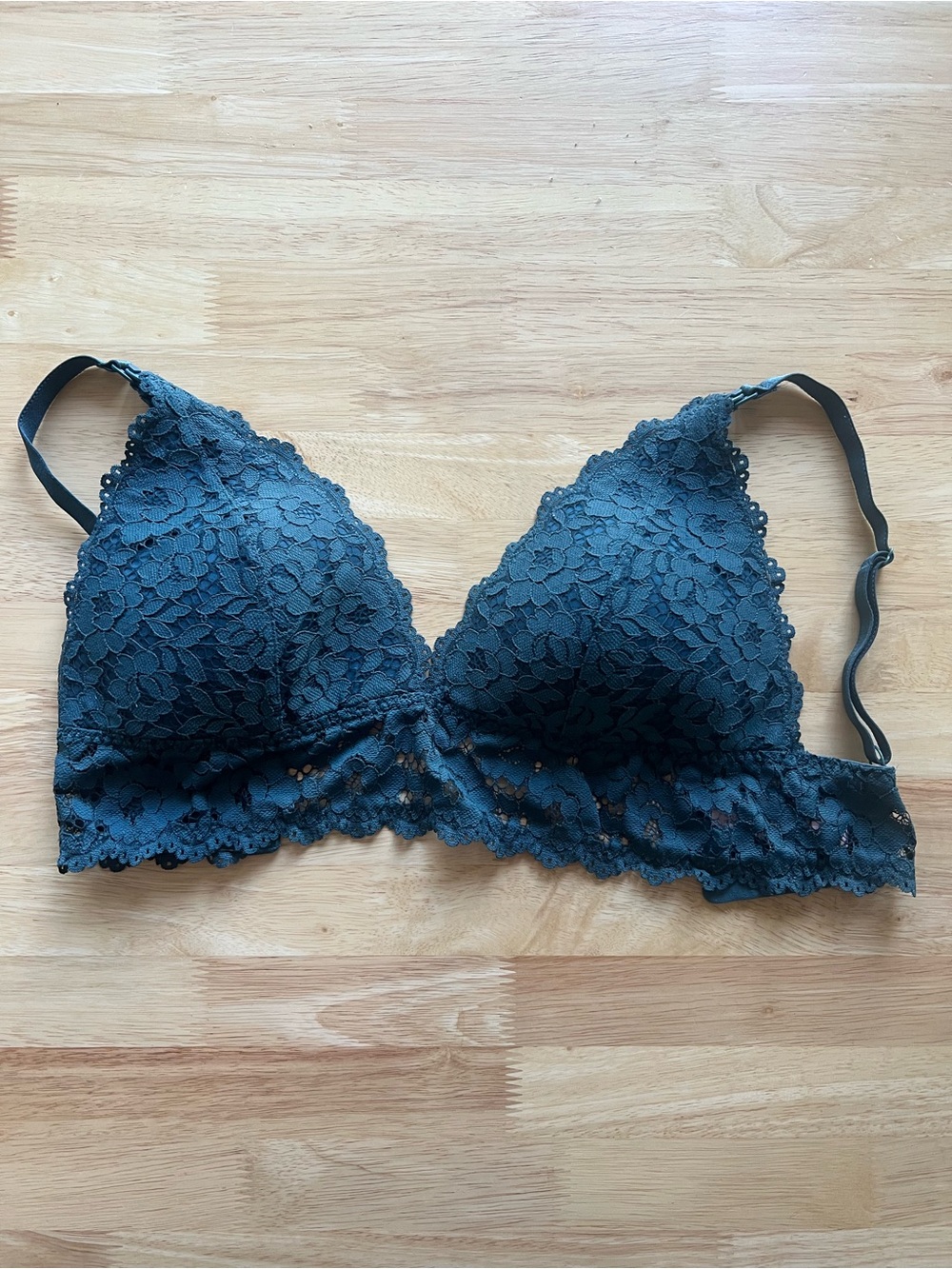 Momanda Lace Nursing Bralette - Dark Teal